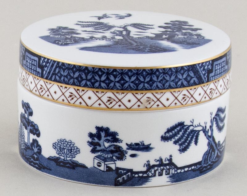 Trinket Box round c1980s
